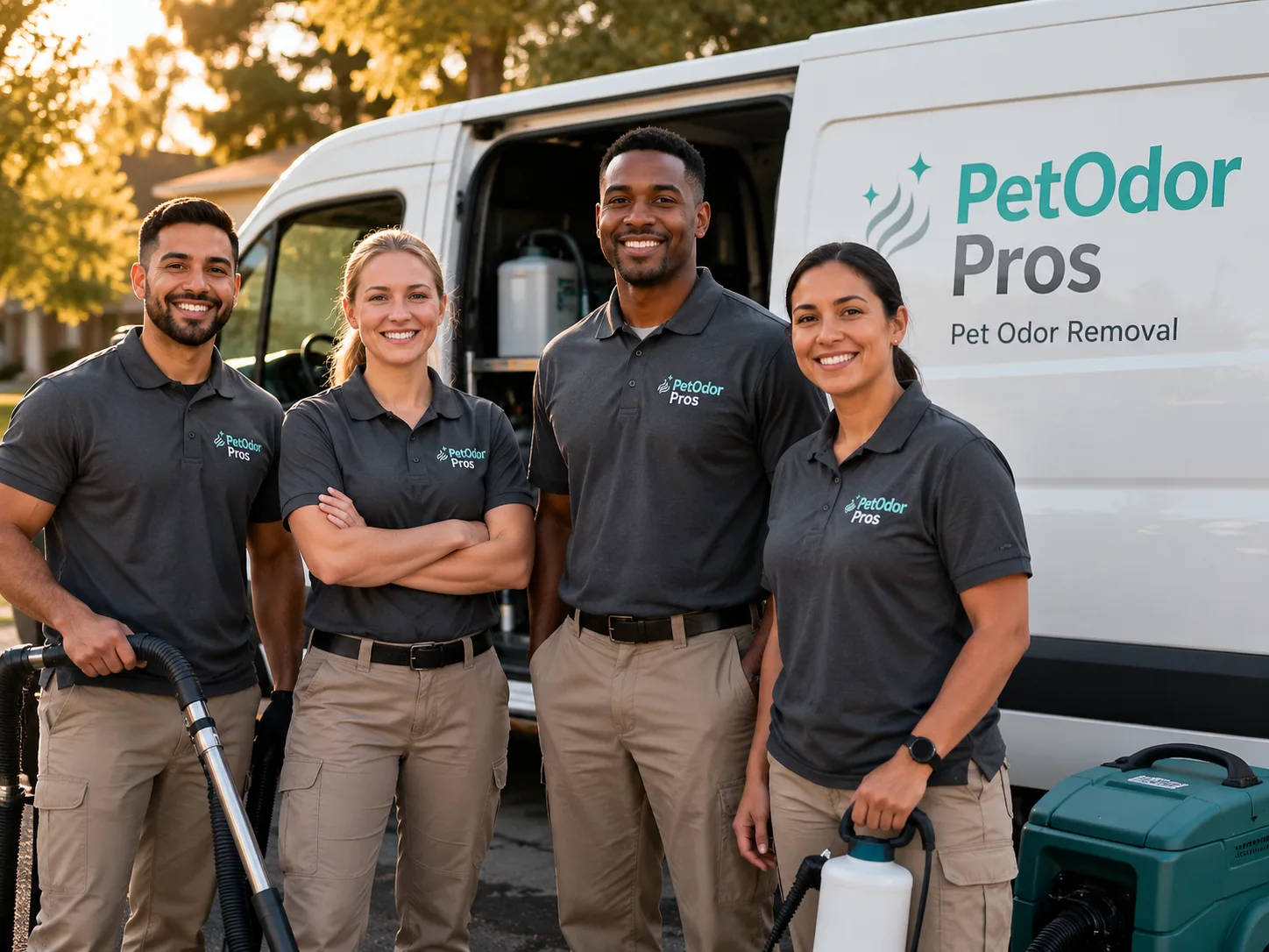 Pet Odor Removal team serving Crowley, TX